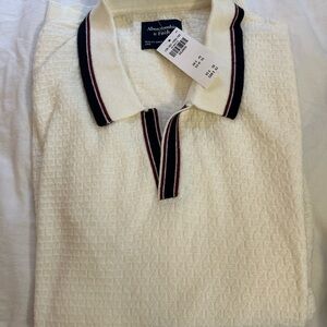 Two Abercrombie and Fitch sweaters